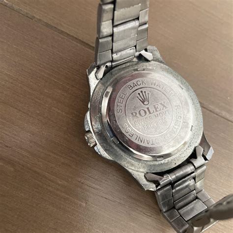 rolex swiss made 23k 30m